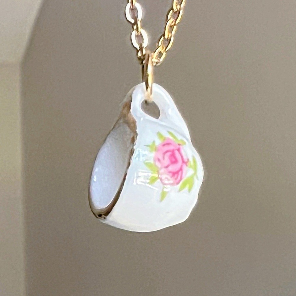 Teacup Necklace